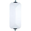 Replacement West Coast Mirror head Univ West Coast white Easy bolt on installation White Finish. - image 1