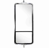 HD OE Syle West Coast Head S. Steel Dual lens Cvx bottom lensStainless Steel West Coast Mirror Head - image 1