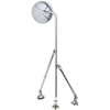 Tripod Mirror Assembly Tripod assy kit w/ 8-1/2 convex SS Tripod mount Includes hardware Stainless Steel. - image 1