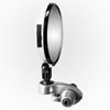 White Wi-Fi Bicycle/Motorcycle Camera with Rear-View Mirror - image 4