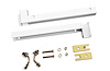 Toolbox No Drill Installation Kit, Fits Select Ford F-150, For use w/ 21 in. Toolbox, White