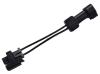 Injector Adapter EV6 Fuel Injector Harness to MULTEC Injector - image 1