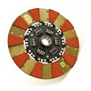 Dual Friction Clutch Disc 1-3/8" x 10 Spline - image 1