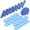Protect-A-Boot & Wire Kit Blue - image 1