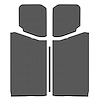 19-UP JEEP JL LINER GRY - image 1