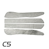 Transmission Tunnel Side Shield Kit for C5 Corvette - image 1