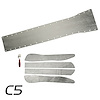 Transmission Tunnel Complete Shield Kit for C5 Corvette - image 1