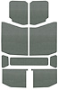 50169 Boom Mat Sound Deadening Headliner Kit 2018-Up Jeep Wrangler JL 4-Door - image 1