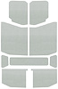 50170 Boom Mat Sound Deadening Headliner Kit 2018-Up Jeep Wrangler JL 4-Door - image 1