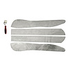 50529 Transmission Tunnel Side Shield Kit for C5 Corvette - image 1