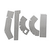 Heat Shield Liner for Select Late-Model Harley-Davidson Touring FLH/FLT/FLR [D&D Billet Cat 2-1 Head Pipe] - image 1
