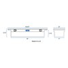 69 in. Crossover Low-Profile Truck Tool Box [Matte Black] - image 2