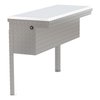 36 in. Truck Side Tool Box with Low Profile [Bright Aluminum] - image 2