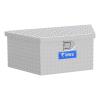 34 in. Trailer Tongue Box with Low Profile [Bright Aluminum]