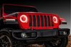 Waterproof LED Halo Kit 2018-2019 Jeep Wrangler JL - image 3