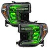 Colorshift RGB (Red, Green, Blue) Demon Eye Headlight Upgrade for GM Silverado/Sierra Truck - image 3
