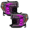 Colorshift RGB (Red, Green, Blue) Demon Eye Headlight Upgrade for GM Silverado/Sierra Truck - image 4