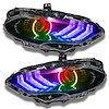 Dynamic ColorSHIFT DRL (Daytime Running Light) Kit with Sequential Turn Signal Ford Mustang - image 1