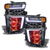 ColorSHIFT RGB (Red, Green, Blue) Demon Eye Headlight Upgrade Kit Fits Late-Model Chevy Silverado 2500/3500 HD - image 4
