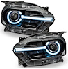 Colorshift RGB+W Headlight DRL + Halo Upgrade Kit [Simple RGB Controller w/Remote] Fits Late-Model Ford Bronco Sport - image 1