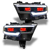 ColorSHIFT RGB (Red, Green, Blue) Demon Eye Headlight Upgrade Kit Fits Late-Model Dodge Ram 1500 - image 1