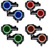 LED Halo Kit for Late-Model Ford Bronco with Base Headlights [ColorSHIFT, Simple Controller] - image 2