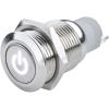 Flush Mount LED Switch On/Off - White - image 1