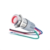 Pre Wired OnOff Flush Mount LED Switch Red - image 1