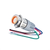 Pre Wired OnOff Flush Mount LED Switch Amber - image 1