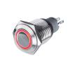 ORACLE Pre-Wired Momentary Flush Mount LED Switch - Red - image 1