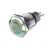 ORACLE Pre-Wired Momentary Flush Mount LED Switch - Green - image 1
