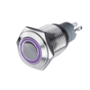 ORACLE Pre-Wired MomentaryFlush Mount LED Switch - UV Purple - image 1