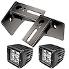 Jeep JK Lower Windshield Mount Brackets + Lights Combo - image 1