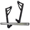 Jeep JK Upper Windshield Brackets + Light Combo - image 1