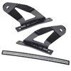 2004 2014 Nissan Titan Curved 50 LED Light Bar Brackets + Light Combo - image 1