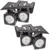 2007 2013 Chevy Silverado LED Fog Light Replacement Brackets + Lights Combo - image 1