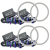 Nissan 370 Z 2009 2014 LED ColorSHIFT Dual Halo Kit No Controller - image 1
