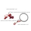 Jeep Wrangler 2007 2015 LED Waterproof Turn Signal Halo Kit - image 3