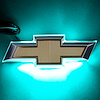 Illuminated Bowtie - Dual Intensity - Aqua - image 1