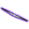 Chrysler Illuminated LED Sleek Wing - UV Purple - image 1