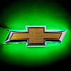2014 Chevy Camaro Illuminated Bowtie - Green - image 1