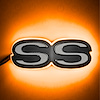 Chevy Camaro SS Illuminated Emblem - Amber - image 1