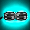 Chevy Camaro SS Illuminated Emblem - Aqua - image 1