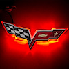 Chevy Corvette C6 Illuminnated Emblem - Dual Intensity - image 1