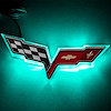 Chevy Corvette C6 Illuminnated Emblem - image 1