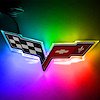 Chevy Corvette C6 Illuminnated Emblem - image 1