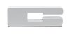 Illuminated LED Letter (C) Matte White Badge [White LED] - image 2