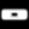 Illuminated LED Letter (D) Matte White Badge [White LED] - image 1