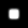 Illuminated LED Letter (I) Matte White Badge [White LED] - image 1