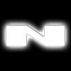 Illuminated LED Letter (N) Matte White Badge [White LED] - image 1